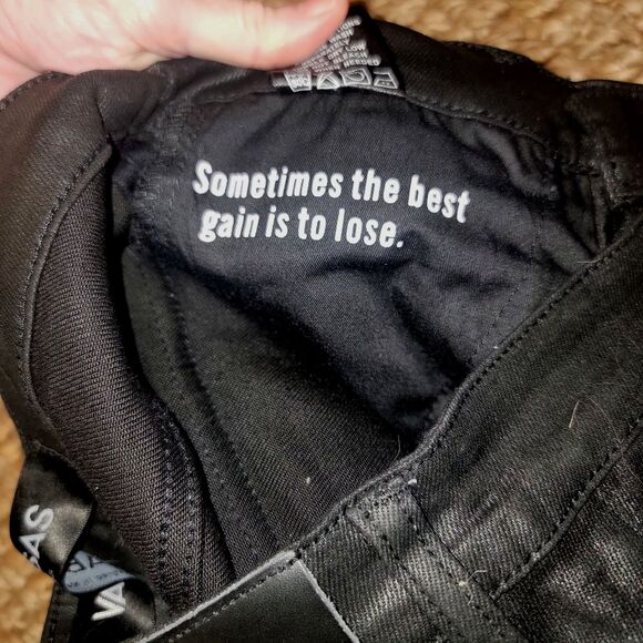 Valabasas Onyx Black Stacked Flare Waxed Jeans Men's Size 29 - Picture 13 of 16